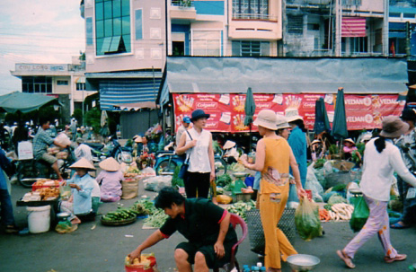 ヴィンロン路上市