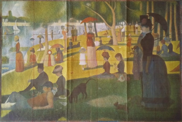 石で描くスーラ展