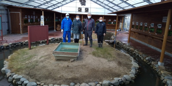 春の小川大掃除