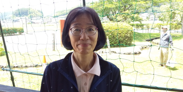 田地子川の魚とり